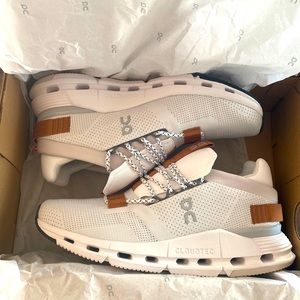 On Cloudnova White | Pearl 8 Womens NWT